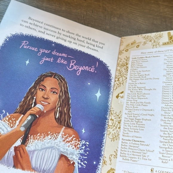 Little Golden Book Biography BEYONCÉ - Picture 3 of 4